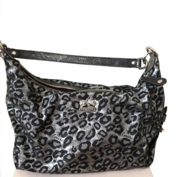 Authentic Coach Cheetah Print Handbag - Picture 1 of 9